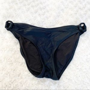 AEO Black High Waisted Bikini Bottom